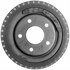 18B80 by ACDELCO - Brake Drum - Rear, 5 Bolt Holes, 4.75" Bolt Circle, Turned, Cast Iron, Regular