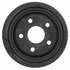 18B96 by ACDELCO - Brake Drum - Rear, Turned, Cast Iron, Regular, Finned Cooling Fins