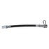 18J4829 by ACDELCO - Brake Hydraulic Hose - 18.5", Black, Silver, Corrosion Resistant Steel
