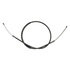 18P1255 by ACDELCO - Parking Brake Cable - Rear, 60.50", Fixed Wire Stop End, Steel