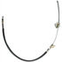 18P152 by ACDELCO - Parking Brake Cable - Rear, 44.30", Fixed Wire Stop End, Steel