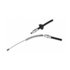 18P1588 by ACDELCO - Parking Brake Cable - Front, 66.60", Fixed Wire Stop End, Steel