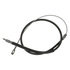 18P1295 by ACDELCO - Parking Brake Cable - Rear, 56.20", Fixed Wire Stop End 1, Eyelet End 2, Steel