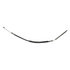 18P1598 by ACDELCO - Parking Brake Cable - Rear, 26.80", Fixed Wire Stop End, Steel