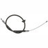 18P1826 by ACDELCO - Parking Brake Cable - Front, 37.60", Fixed Wire Stop End, Steel