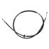 18P1964 by ACDELCO - Parking Brake Cable - Rear, 67.60", Fixed Wire Stop End, Steel