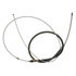 18P2202 by ACDELCO - Parking Brake Cable - Rear, 80.50", Fixed Wire Stop End, Steel