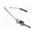 18P402 by ACDELCO - Parking Brake Cable - Rear, 45.30", Fixed Wire Stop End, Steel