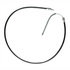 18P594 by ACDELCO - Parking Brake Cable - Rear, 55.40", Fixed Wire Stop End, Steel