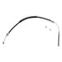 18P909 by ACDELCO - Parking Brake Cable - Rear, 29.80", Threaded End 1, Fixed Wire Stop End 2, Steel