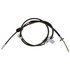 18P96718 by ACDELCO - Parking Brake Cable - Rear Passenger Side, 88.622" Cable, Black