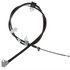 18P96649 by ACDELCO - Parking Brake Cable - Rear, 78.860", Inline Barrel End 1, Inline Barrel End 2