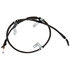 18P97010 by ACDELCO - Parking Brake Cable - Rear Driver Side, 67.519" Cable, Black