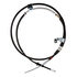 18P97059 by ACDELCO - Parking Brake Cable - Rear Passenger Side, 107.952" Cable, Black