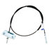 18P97203 by ACDELCO - Parking Brake Cable - 40.00" Cable, Stainless Steel, With Mounting Bracket