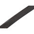 12654815 by ACDELCO - Serpentine Belt - 7.52" Effective Length, Rubber, 6 Ribs, Black