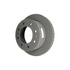 177-1069 by ACDELCO - Disc Brake Rotor - 8 Lug Holes, Cast Iron, Plain, Turned Painted, Vented, Rear