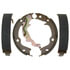 17914B by ACDELCO - Parking Brake Shoe - Bonded Rear, Organic, without Mounting Hardware
