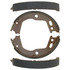 17963B by ACDELCO - Parking Brake Shoe - Bonded Rear, Organic, without Mounting Hardware