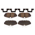 17D1082CH by ACDELCO - Disc Brake Pad - Ceramic, Original Part Design, with Hardware