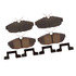 17D1082CH by ACDELCO - Disc Brake Pad - Ceramic, Original Part Design, with Hardware