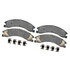 17D1329MXH by ACDELCO - Disc Brake Pad Set - Rear, Bonded, Semi-Metallic, with Mounting Hardware