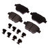 17D1456CH by ACDELCO - Disc Brake Pad - Ceramic, Original Part Design, with Hardware