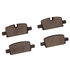 17D2407MPV by ACDELCO - Disc Brake Pad Set - Semi-Metallic, With Mechanical Wear Sensor