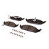 17D650MH by ACDELCO - Disc Brake Pad Set - Front, Semi-Metallic, with Mounting Hardware