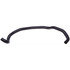 18450L by ACDELCO - HVAC Heater Hose - Black, Molded Assembly, without Clamps, Rubber
