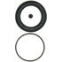 18G211 by ACDELCO - Disc Brake Caliper Seal Kit - Rubber, Square O-Ring, Black Seal