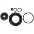 18H1174 by ACDELCO - Disc Brake Caliper Seal Kit - Rubber, Square O-Ring, Black Seal