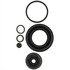 18H1174 by ACDELCO - Disc Brake Caliper Seal Kit - Rubber, Square O-Ring, Black Seal