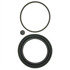 18H1177 by ACDELCO - Disc Brake Caliper Seal Kit - Rubber, Square O-Ring, Black Seal