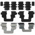 18H1197 by ACDELCO - Disc Brake Hardware Kit - Regular Brake Service Grade, Steel Clip