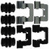 18H1221 by ACDELCO - Disc Brake Hardware Kit - Regular Brake Service Grade, Steel Clip