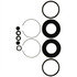 18H1238 by ACDELCO - Disc Brake Caliper Seal Kit - Rear, Includes Seals, Boots, Caps, and Bushings