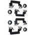 18K1560X by ACDELCO - Disc Brake Hardware Kit - Regular Brake Service Grade, Steel Clip