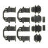 18K2054X by ACDELCO - Disc Brake Hardware Kit - Regular Brake Service Grade, Steel Clip