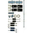 18K2472 by ACDELCO - Parking Brake Hardware Kit - Inc. Springs, Adjusters, Pins, Retainers, Washers