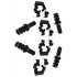 18K965X by ACDELCO - Disc Brake Hardware Kit - Regular Brake Service Grade, Steel Clip