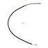 18P2336 by ACDELCO - Parking Brake Cable - Rear, 42.40", Fixed Wire Stop End, Steel