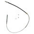 18P2372 by ACDELCO - Parking Brake Cable - Front, 47.80", Threaded End 1, Fixed Wire Stop End 2