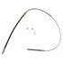 18P2372 by ACDELCO - Parking Brake Cable - Front, 47.80", Threaded End 1, Fixed Wire Stop End 2