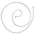 ACDelco 18P34 Parking Brake Cable Parking Brake Cable - 100.10" Cable, Fixed Wire Stop End, Steel