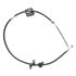 18P2675 by ACDELCO - Parking Brake Cable - Rear, 55.40", Fixed Wire Stop End, Steel