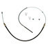 18P38 by ACDELCO - Parking Brake Cable - Front, 53.30", Fixed Wire Stop End, Steel