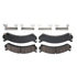 19432941 by ACDELCO - Disc Brake Pad Set - Front, Semi-Metallic, with Brake Pads and Clips