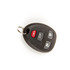 22951508 by ACDELCO - Keyless Entry Transmitter - 4 Buttons, Black, Plastic, without Integrated Key