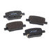 84769879 by ACDELCO - Disc Brake Pad Set - Rear, Semi-Metallic, without Mounting Hardware